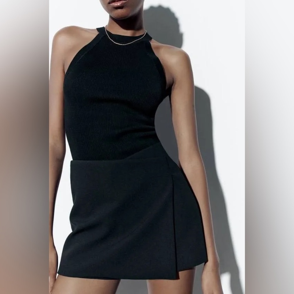 ZARA ASYMMETRIC SKORT Size XS